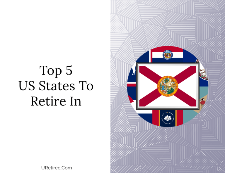 Top 5 US states to retire In